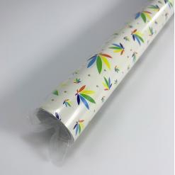 cream potography gift wrap colorleaf pattern