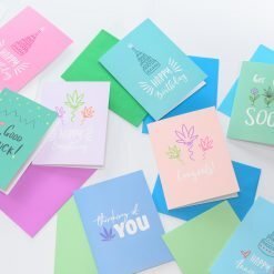 Everyday Cannabis Celebration Cards - Variety Pack - potography recycled greeting cards