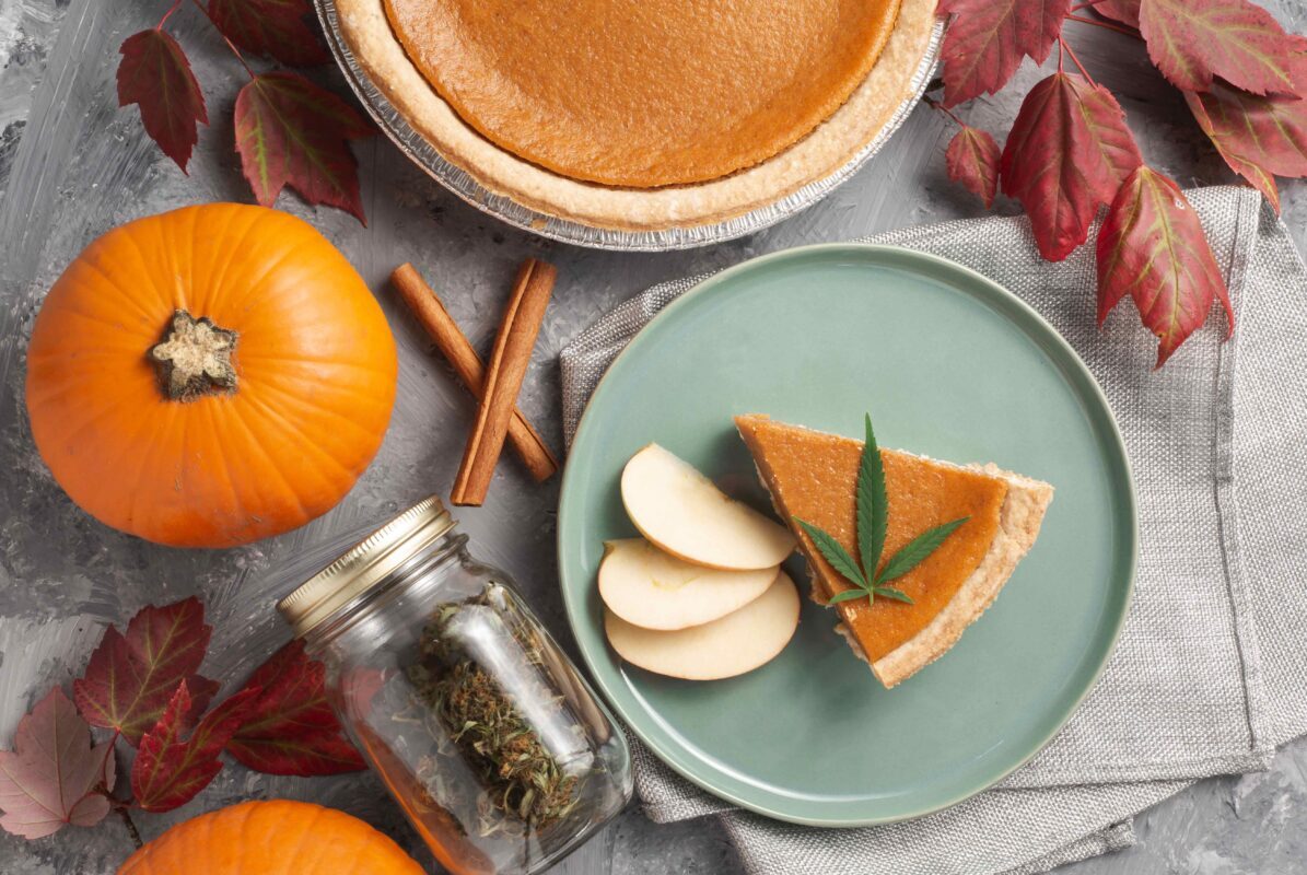 october-2020-photo-contest-featured-image-of-pumpkin-pie-and-cannabis-leaf